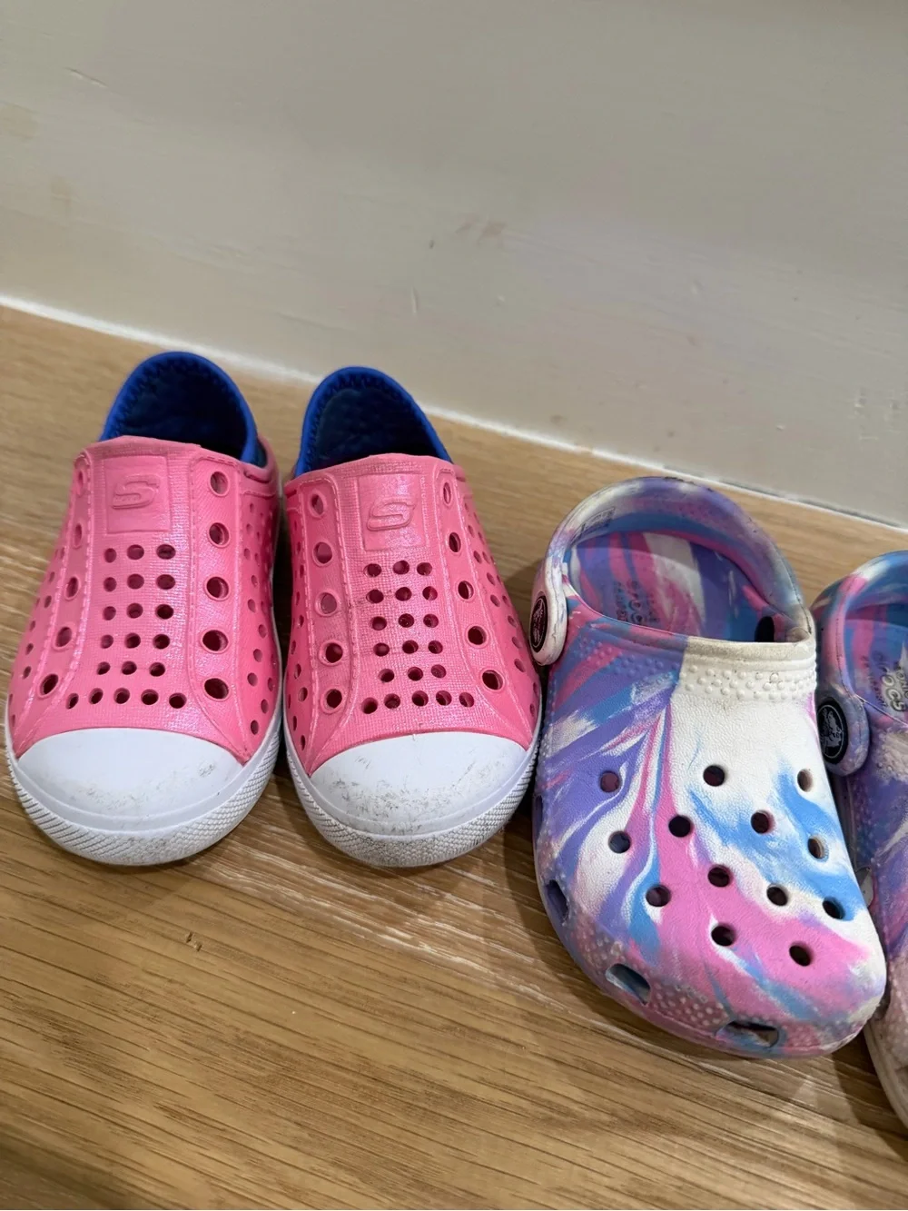 Crocs and sketchers